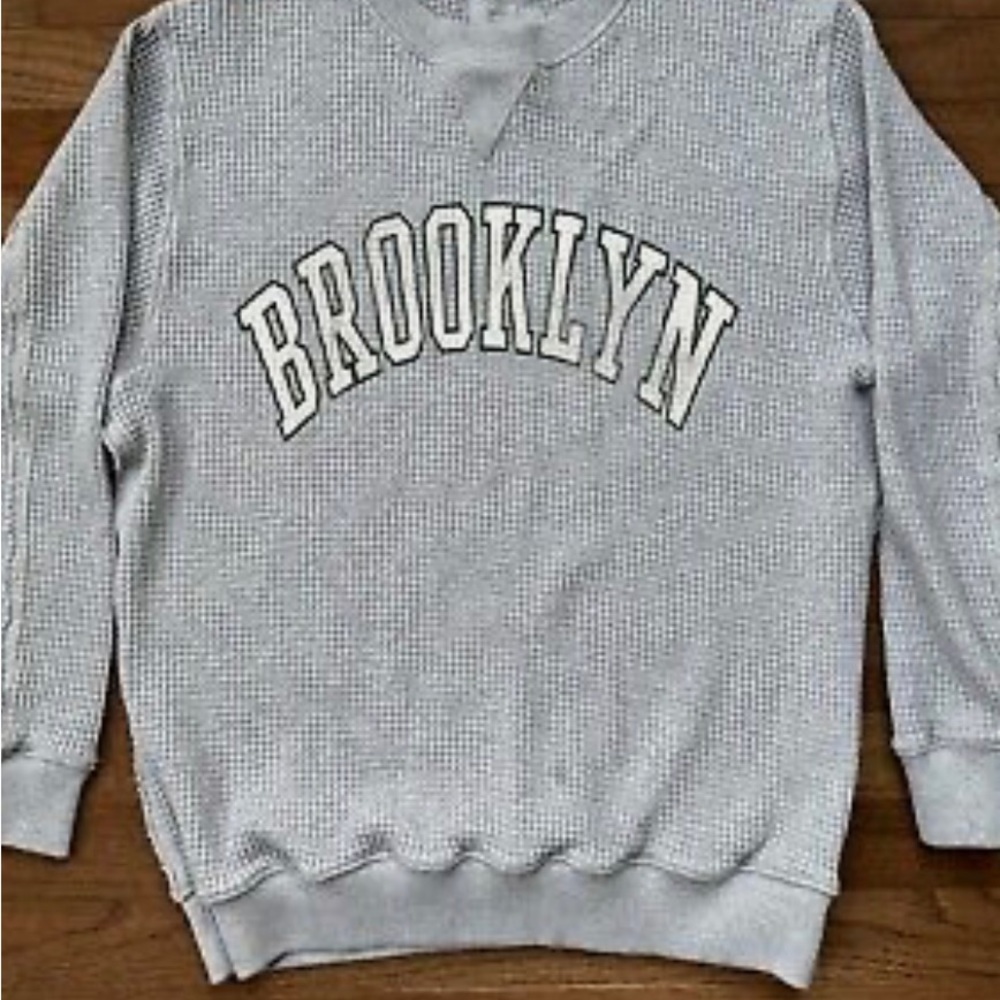 Aerie Brooklyn Size Small Oversized Waffle Sweatshirt Good Used Condition